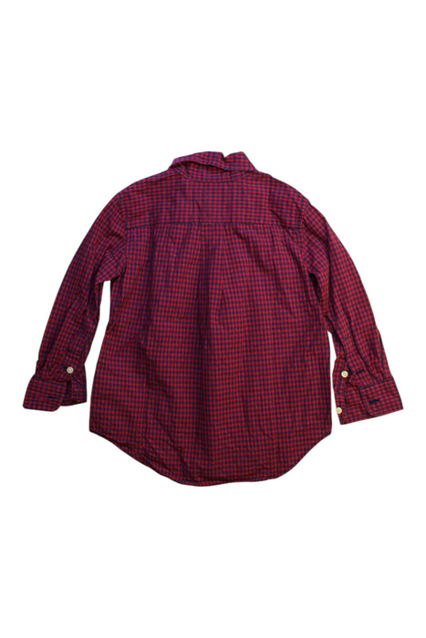 A Red Long Sleeve Shirts from Ralph Lauren in size 3T for boy. (Back View)