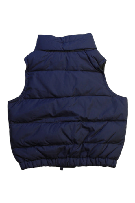 A Navy Outerwear Vests from Polo Ralph Lauren in size 6-12M for boy. (Back View)