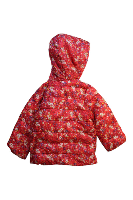 A Red Puffer/Quilted Coats & Outerwear from Sergent Major in size 18-24M for girl. (Back View)
