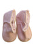 A Pink Booties from Seed in size 18-24M for girl. (Back View)