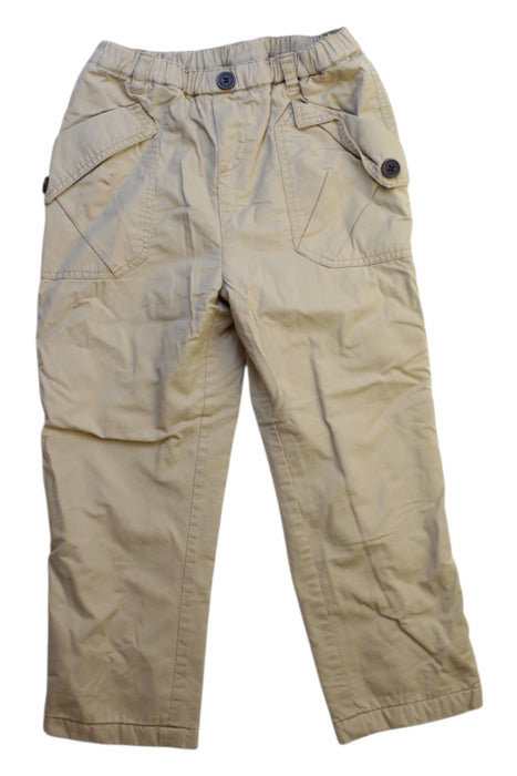A Beige Casual Pants from Kingkow in size 2T for boy. (Front View)