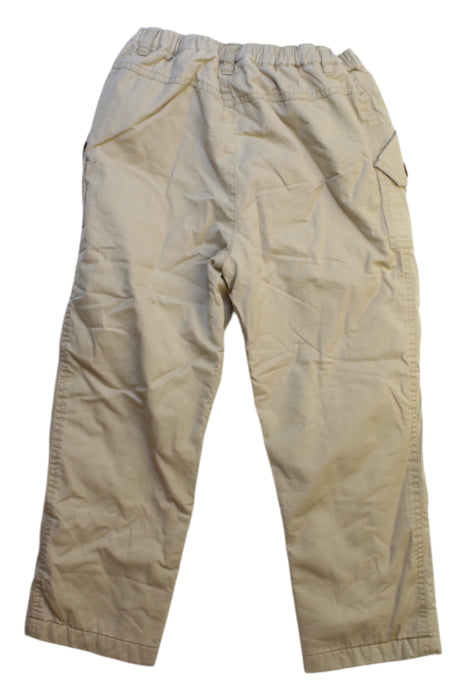 A Beige Casual Pants from Kingkow in size 2T for boy. (Back View)
