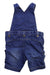 A Blue Overall Shorts from Comme Ca Ism in size 12-18M for boy. (Back View)