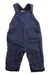 A Blue Long Overalls from Jacadi in size 3-6M for boy. (Front View)