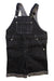 A Black Overall Shorts from Comme Ca Fossette in size 18-24M for boy. (Front View)