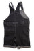 A Black Overall Shorts from Comme Ca Fossette in size 18-24M for boy. (Back View)