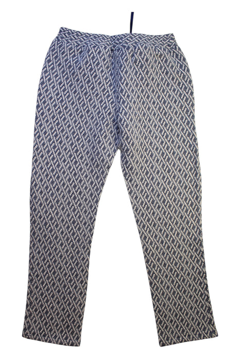 A Blue Casual Pants from Excuse My French in size 12Y for girl. (Back View)