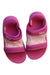 A Pink Sandals from Teva in size 4T for girl. (Back View)