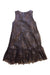 A Brown Sleeveless Dresses from Jacadi in size 5T for girl. (Back View)