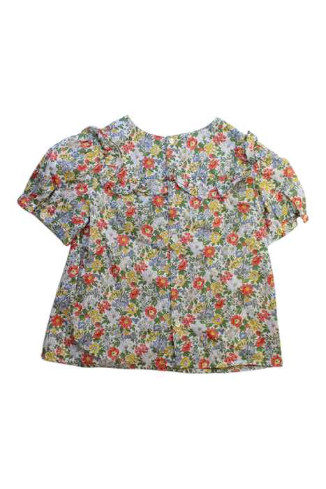 A Multicolour Short Sleeve Tops from Bonpoint in size 4T for girl. (Back View)