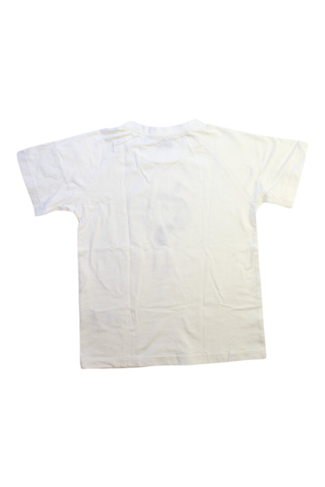 A White Short Sleeve T Shirts from Bonpoint in size 6T for girl. (Back View)