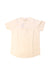 A White Short Sleeve Shirts from Jacadi in size 10Y for girl. (Front View)