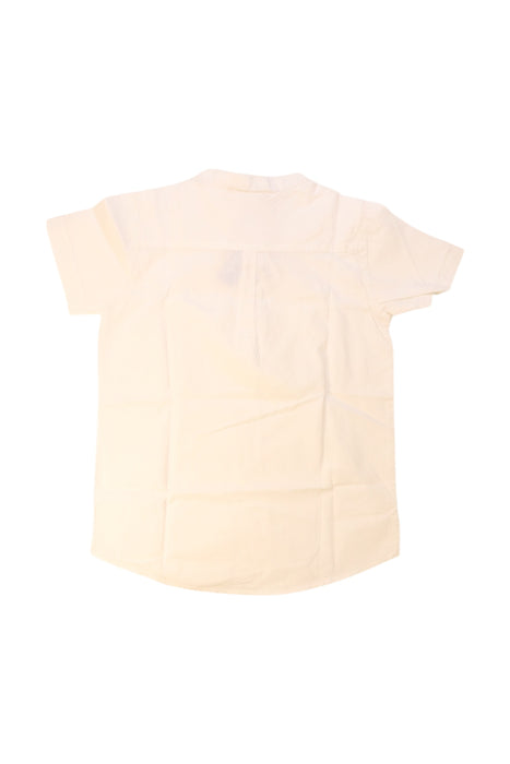A White Short Sleeve Shirts from Jacadi in size 10Y for girl. (Back View)