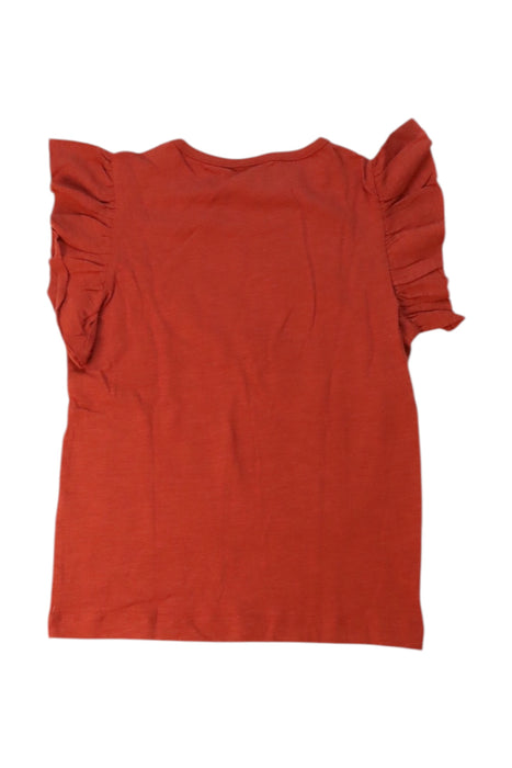 A Orange Short Sleeve Tops from Petit Bateau in size 8Y for girl. (Back View)