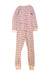 A Multicolor Pyjama Sets from Crewcuts in size 7Y for girl. (Back View)