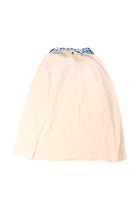 A White Long Sleeve Tops from Jacadi in size 8Y for girl. (Back View)