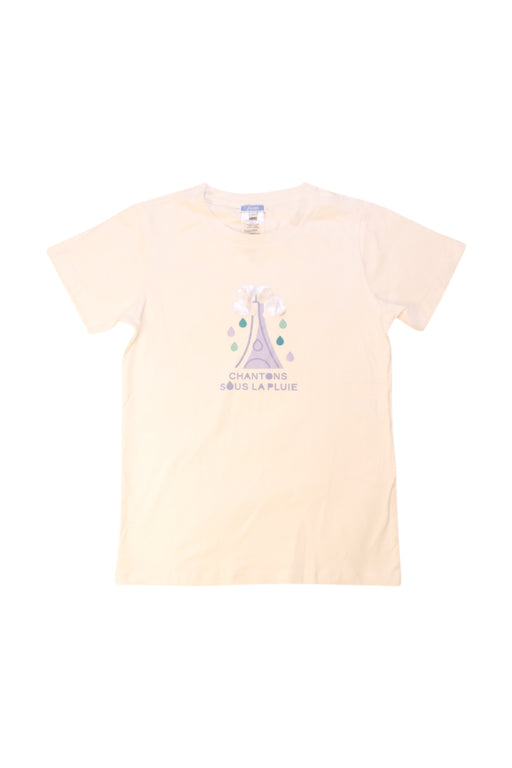 A Multicolour Short Sleeve T Shirts from Jacadi in size 8Y for girl. (Front View)