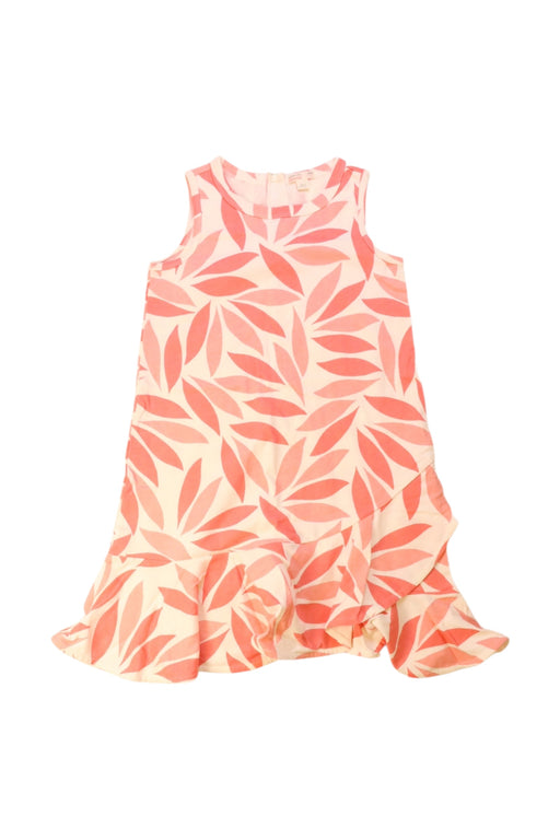 A Pink Sleeveless Dresses from Crewcuts in size 7Y for girl. (Front View)