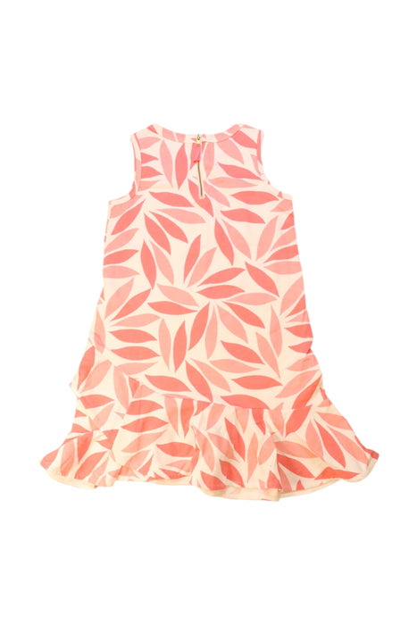 A Pink Sleeveless Dresses from Crewcuts in size 7Y for girl. (Back View)