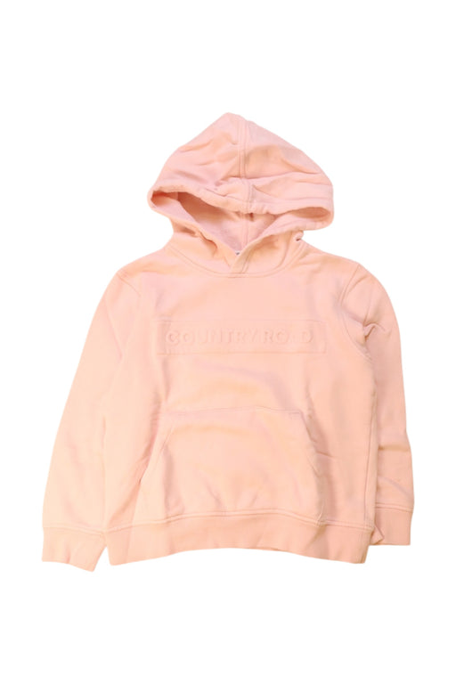 A Pink Hooded Sweatshirts from Country Road in size 8Y for girl. (Front View)