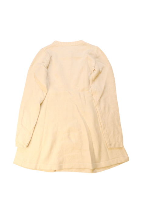 A Ivory Sweater Dresses from Jacadi in size 8Y for girl. (Back View)