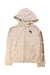 A Beige Zippered Sweatshirts from Abercrombie & Fitch in size 7Y for girl. (Front View)