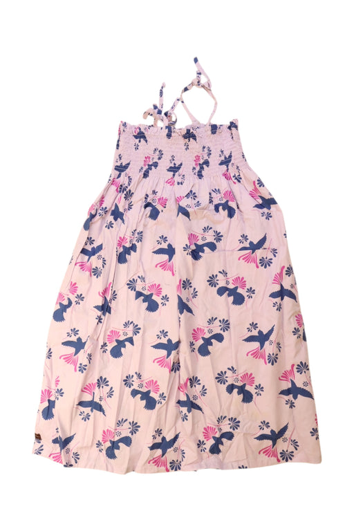 A Pink Sleeveless Dresses from Tea in size 8Y for girl. (Front View)