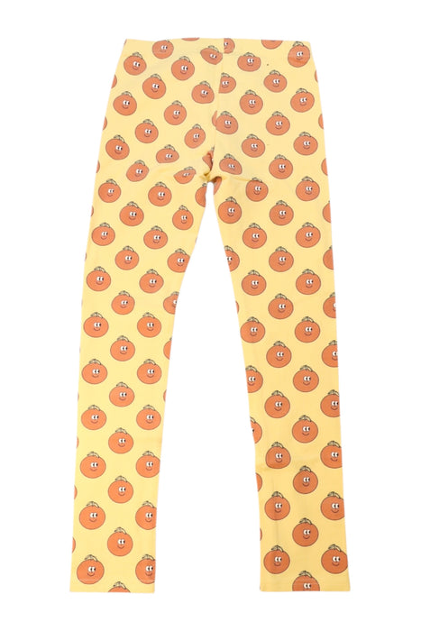 A Yellow Leggings from Seed in size 10Y for girl. (Back View)