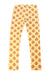 A Yellow Leggings from Seed in size 10Y for girl. (Back View)