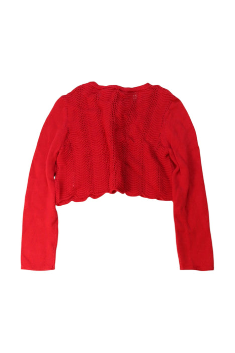 A Red Cardigans from Nicholas & Bears in size 10Y for girl. (Back View)