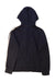 A Navy Hooded Sweatshirts from Adidas in size 12Y for neutral. (Back View)