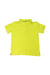 A Yellow Short Sleeve Polos from Tommy Hilfiger in size 4T for girl. (Back View)