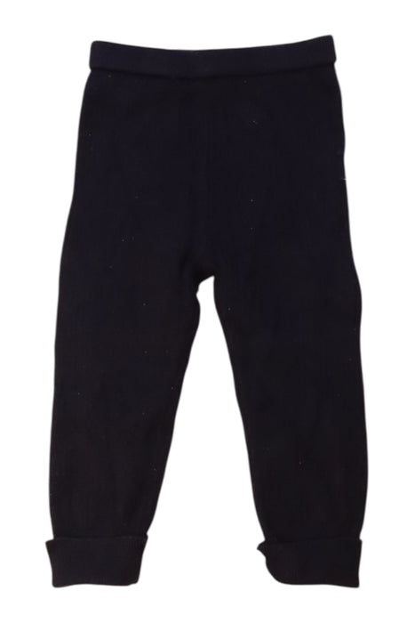 A Black Casual Pants from Jacadi in size 12-18M for boy. (Front View)