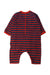 A Red Long Sleeve Rompers from Petit Bateau in size 3-6M for neutral. (Back View)