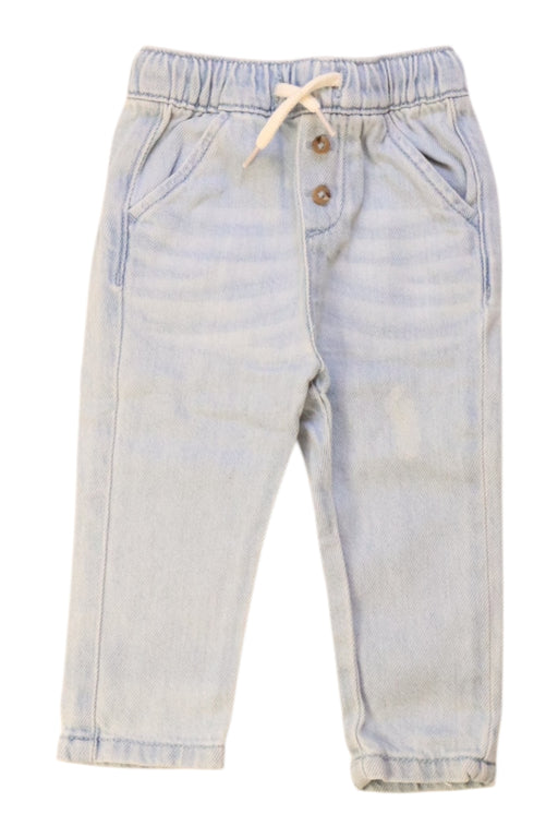 A Blue Jeans from Vertbaudet in size 6-12M for neutral. (Front View)