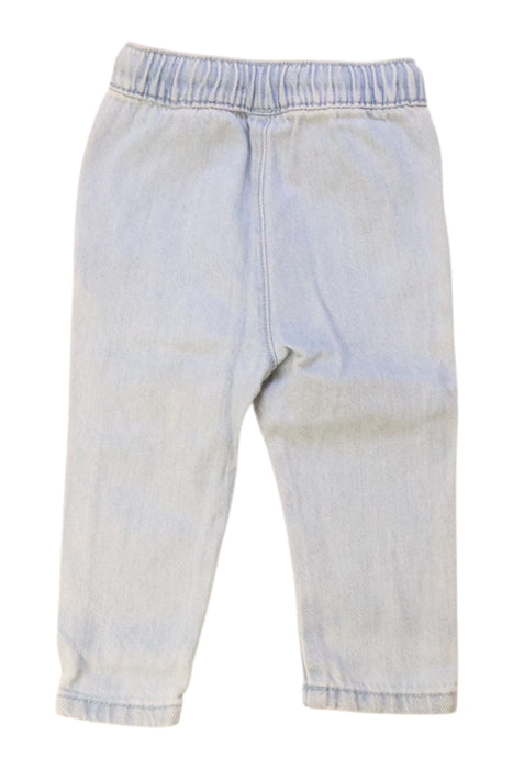 A Blue Jeans from Vertbaudet in size 6-12M for neutral. (Back View)