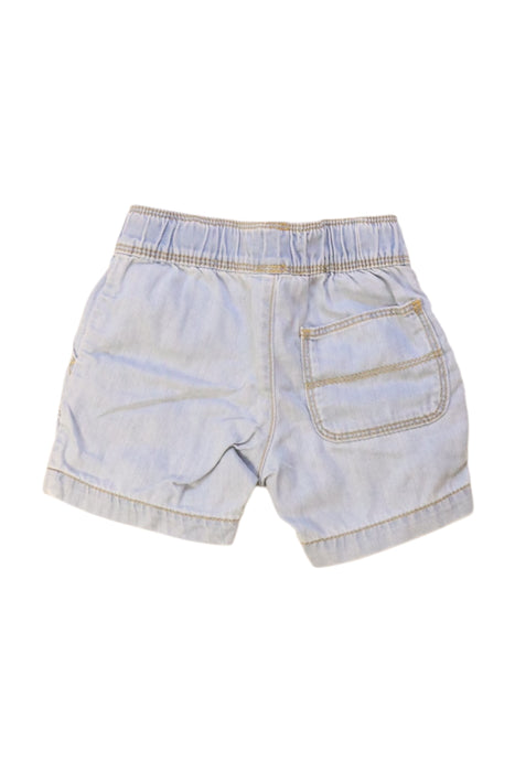 A Blue Shorts from Jacadi in size 6-12M for neutral. (Back View)