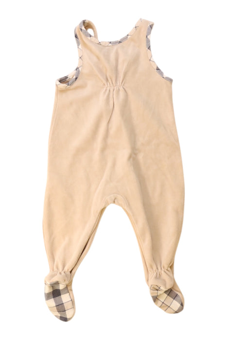 A Beige Long Overalls from Chicco in size 3-6M for neutral. (Back View)