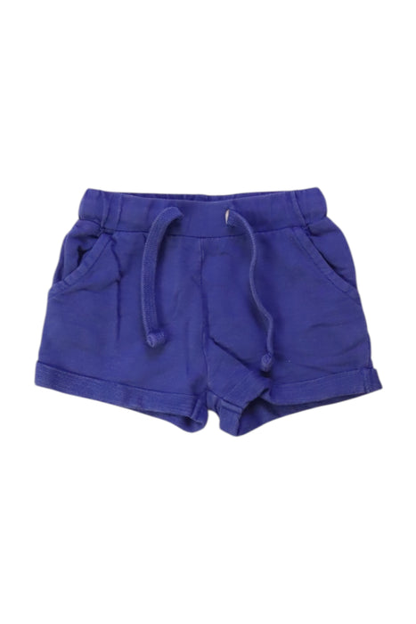 A Blue Shorts from Bout'Chou in size 6-12M for neutral. (Front View)