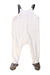 A White Long Overalls from Chicco in size 6-12M for neutral. (Back View)