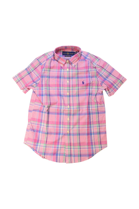 A Multicolour Short Sleeve Shirts from Ralph Lauren in size 8Y for boy. (Front View)