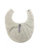 A White Bibs from Petit Bateau in size 0-3M for neutral. (Back View)