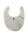A White Bibs from Petit Bateau in size 0-3M for neutral. (Back View)