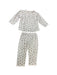 A White Pyjama Sets from Bout'Chou in size 12-18M for girl. (Back View)