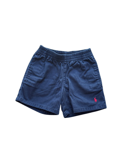 A Navy Shorts from Polo Ralph Lauren in size 3T for boy. (Front View)