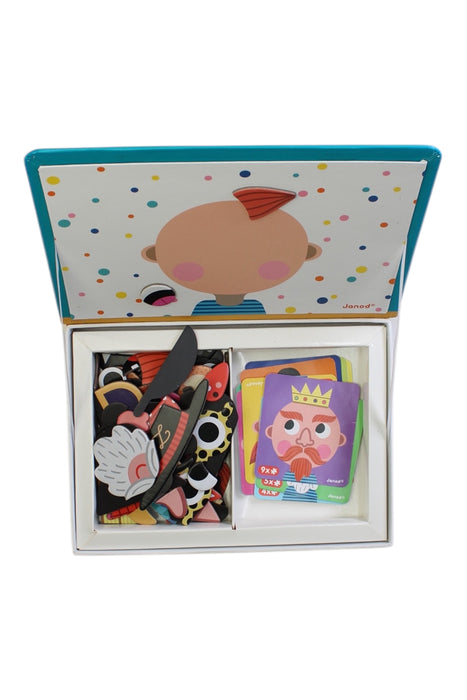 A Multicolour Craft & Activities from Janod in size 3T for neutral. (Back View)