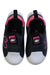 A Black Sneakers from Adidas in size 3T for girl. (Back View)
