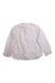 A White Long Sleeve Shirts from Chateau de Sable in size 4T for girl. (Back View)