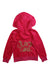 A Pink Zippered Sweatshirts from Juicy Couture in size 4T for girl. (Back View)