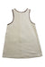 A Beige Sleeveless Dresses from Miki House in size 4T for girl. (Back View)